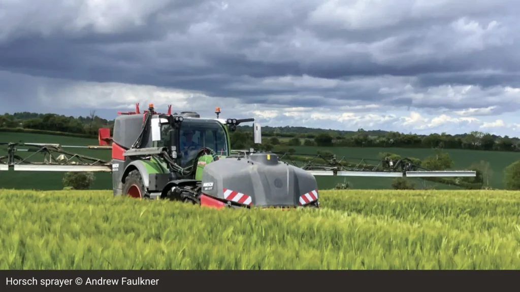 Horsch spayer © Andrew Faulkner