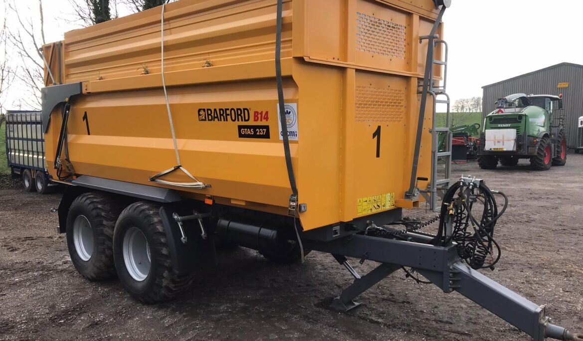 14 Tonne Twin Axle Grain Trailer