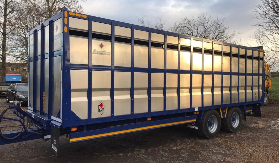 Broughan 26 ft Livestock Trailer