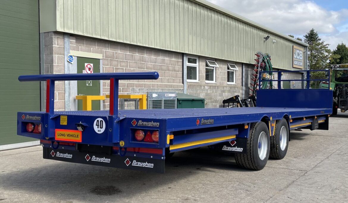 Broughan 33ft Bale Trailer