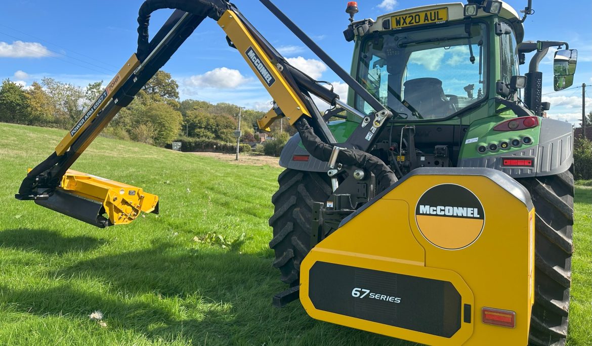 Used McConnel PA6567T Hedge Cutter