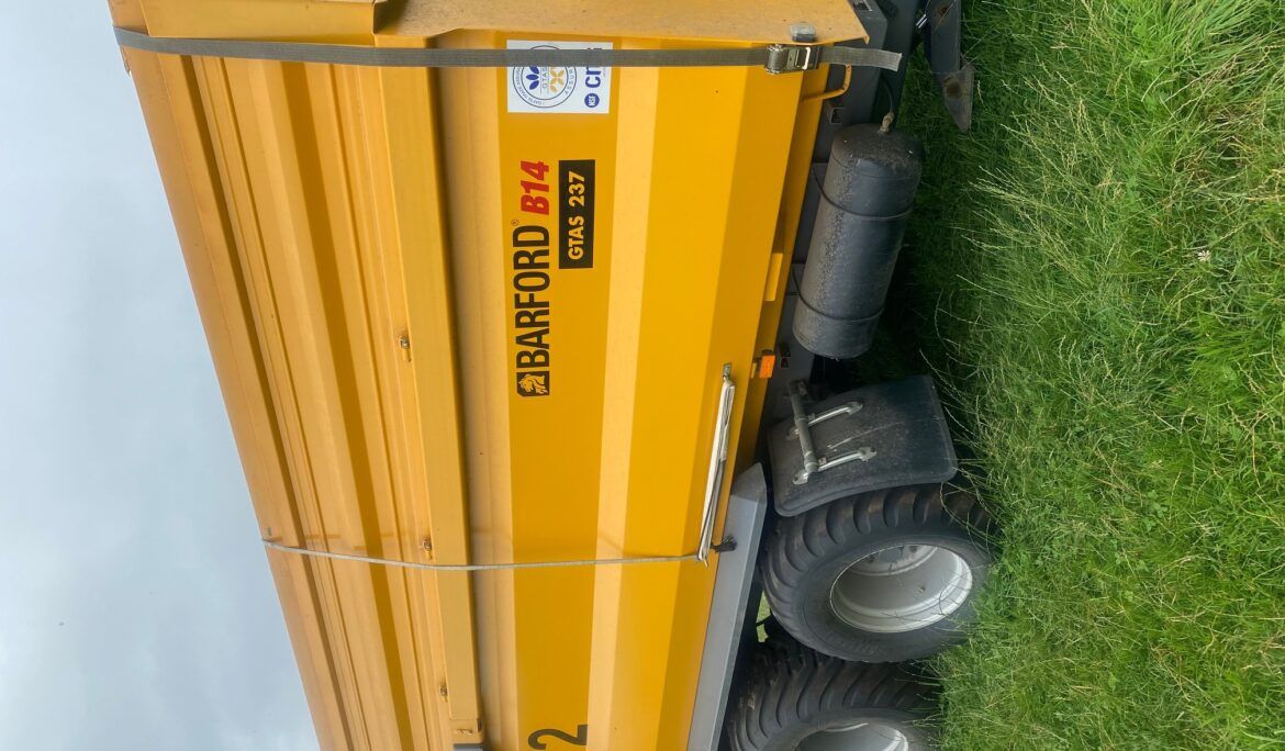 14 Tonne Twin Axle Grain Trailer