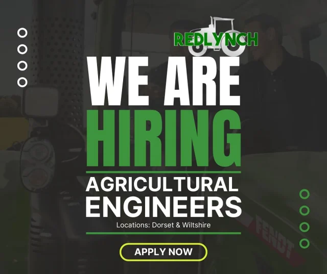 🚨 𝗖𝗔𝗥𝗘𝗘𝗥 𝗢𝗣𝗣𝗢𝗥𝗧𝗨𝗡𝗜𝗧𝗬 🚨

We are looking for Agricultural Engineers to join the team, based at depots: Milborne St Andrew near Blandford Forum (Dorset), or Stoford near Salisbury (Wiltshire). 📍

𝗞𝗘𝗬 𝗥𝗘𝗦𝗣𝗢𝗡𝗦𝗜𝗕𝗜𝗟𝗜𝗧𝗜𝗘𝗦:
• Servicing and repairing Agricultural machinery both in the workshop and in the field at customer’s sites.
• Diagnose problems accurately and repair faults.
• Assembly and PDI of new machinery.
• Problem-solving using manufacturer’s computer software and manuals.
• Always observing Health & Safety regulations.

𝗞𝗡𝗢𝗪𝗟𝗘𝗗𝗚𝗘 & 𝗘𝗫𝗣𝗘𝗥𝗜𝗘𝗡𝗖𝗘
𝗘𝗦𝗦𝗘𝗡𝗧𝗜𝗔𝗟:
• Experience working on Agricultural machinery.
• Ability to deliver high-quality standards of workmanship.
• Meticulous and hard working.
• Good working knowledge of mechanical, electrical and hydraulic systems.
• The ability to work as part of a team or individually.
• Good understanding of IT systems.
• Self-motivated with strong organisational skills.
• Full UK Driving Licence.

𝗗𝗘𝗦𝗜𝗥𝗔𝗕𝗟𝗘:
• Previous experience in this job role.
• JCB, Fendt or Valtra-specific knowledge/experience.

𝗪𝗛𝗔𝗧 𝗪𝗘 𝗢𝗙𝗙𝗘𝗥:
• Joining Incentive • Relocation Package
• Competitive rates of pay + overtime • Company van + fuel • PPE equipment, mobile phone and laptop/tablet.
• 29 days annual leave • Wellness Bonus
• Product & technical training
• Career development and long-term employment • Staff Discount

If you would like to join one of the South-West’s leading agricultural machinery suppliers and continue to grow your career send your CV to;
JOBS@REDLYNCHTRACTORS.CO.UK

🚜 𝗦𝗼𝗺𝗲𝗿𝘀𝗲𝘁 - 𝟬𝟭𝟳𝟰𝟵 𝟴𝟭𝟮𝟲𝟮𝟴
🌾 𝗗𝗼𝗿𝘀𝗲𝘁 - 𝟬𝟭𝟮𝟱𝟴 𝟴𝟯𝟳𝟭𝟲𝟲
🌻 𝗪𝗶𝗹𝘁𝘀𝗵𝗶𝗿𝗲 - 𝟬𝟭𝟳𝟮𝟮 𝟳𝟭𝟲𝟯𝟳𝟳
🌐 𝘄𝘄𝘄.𝗿𝗲𝗱𝗹𝘆𝗻𝗰𝗵𝘁𝗿𝗮𝗰𝘁𝗼𝗿𝘀.𝗰𝗼.𝘂𝗸