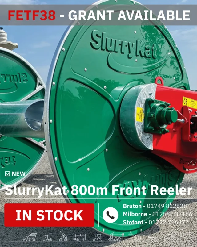 Streamline Your Slurry Operations with SlurryKat Hose Reelers @ REDLYNCH

Efficient slurry application is crucial. Our Umbilical Hose Reelers, including the Front Reeler and Trailed Compartmented Reeler, are designed for optimal, high performance spreading.

Eligible under FETF38 and FETF39, you can claim up to 50% back through the FETF 2025 grant. Guarantee your success with SlurryKat!

Contact us today to learn more about what’s covered!

#Redlynch #SlurryKat #FETF #FETF25 #FETF2025 #FETFGRANT #UmbilicalHoseReeler #TrailedReeler #ManufacturerOfTheYear #FollowTheLeaders